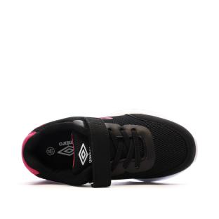 Baskets fille Umbro Nateo Noir/Rose – Style et confort sportif vue 4