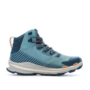 Chaussures de Randonnée Bleues Femme The North Face Vectiv FP Mid Fl vue 2