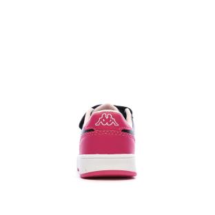 Baskets Noir/Rouge Garçon KAPPA Malone 381Y12W vue 3