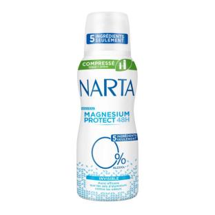 Déodorant Anti-Odeurs 48h Invisible Magnesium Protect NARTA pas cher