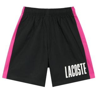 Short Noir Homme Lacoste Print vue 0
