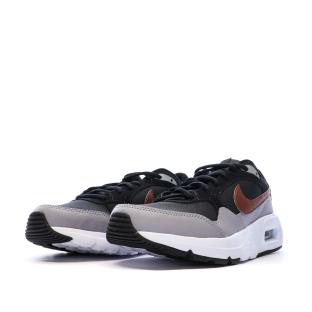 Baskets Noires/Grises Garçon Nike Air Max Sc vue 6