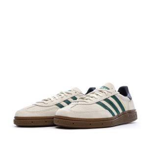 Baskets Beige/Verte Mixte Adidas Handball Spezial J vue 0