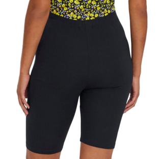 X2 Shorts de Grossesse Noir/Jaune Femme Mamalicious Biker vue 2