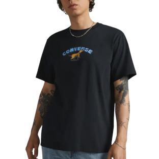 T-shirt Noir Homme Converse Recreation pas cher