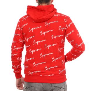 Sweat Rouge Homme Supreme Grip Somuch vue 2
