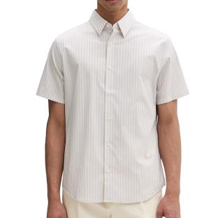 Calvin Klein Jeans Yd Multi Pinstrip Men’s Beige Shirt Photo of the Espace des Marques %store% store - view of %key%
