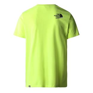 T-shirt Jaune Fluo Homme The North Face Graphic vue 2