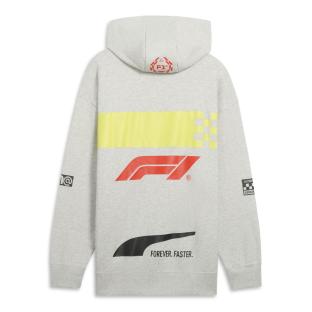 Sweat à Capuche Gris Homme Puma F1 Racing vue 0
