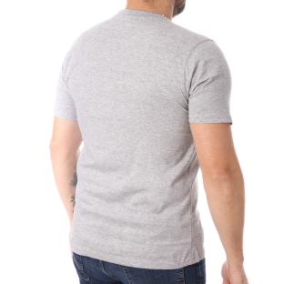 T-shirt Gris Clair Homme Sergio Tacchini Iconic vue 2