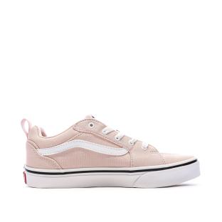 Baskets Rose Pale Femme Vans Filmore vue 2