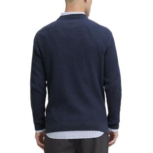 Pull Marine Homme Jack & Jones Reagan vue 0