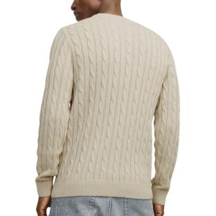 Pull Écru Homme Jack & Jones Hross vue 2
