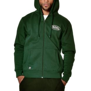 Sweat Zippé Vert Homme Von Dutch SLIRW pas cher
