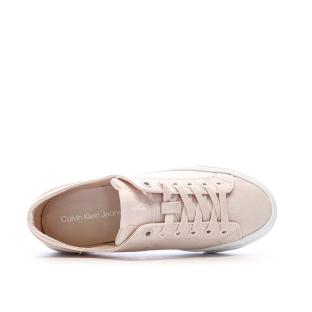 Baskets Roses Femme Calvin Klein Jeans Vulc vue 4