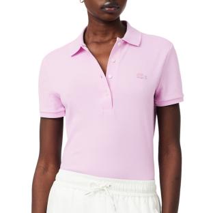 Polo rosa muy claro para mujer de Lacoste PF5462-031 ver 0