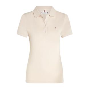 Polo Beige Femme Tommy Hilfiger WW0WW43225 pas cher