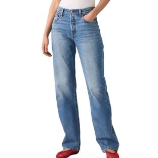 Jean 501 90s Bleu Femme Levi's pas cher