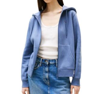 Sweat Zippé Bleu Femme Tommy Hilfiger 19729 pas cher