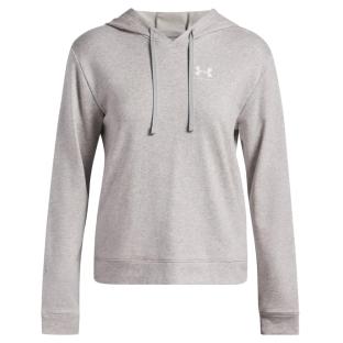 Sweat Gris Homme Under Armour Rival Terry Hoodie vue 0