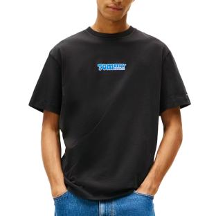 T-Shirt Noir Homme Tommy Hilfiger DM0DM22051 vue 0