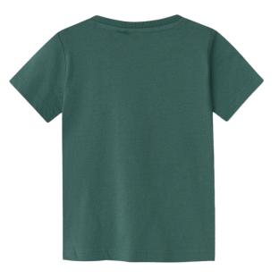T-shirt Vert Foncé Garçon Name it Berte 13226080-MG° vue 2