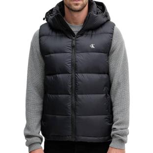 Doudoune sans manches Noire Homme Calvin Klein Jeans Off vue 0
