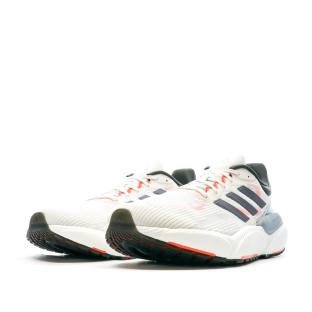 Chaussures de Running Blanches/Gris Homme Adidas Solarboost 5 vue 6