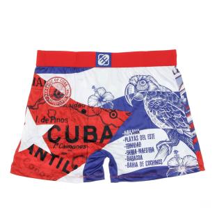Boxer Bleu/Rouge Homme Freegun Cuba vue 2