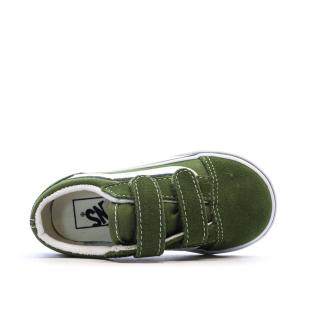 Baskets Vertes Garçon/Fille Vans Old Skool vue 4