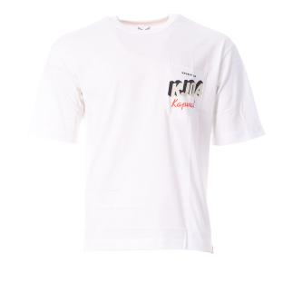 T-Shirt Blanc Homme Kaporal BAXH pas cher