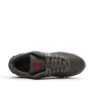 Baskets Grises Homme Nike Air Max 90 vue 4