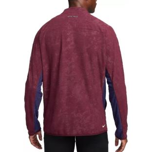 T-shirt Manches Longues Marine/Rouge Homme Nike Midlayer vue 2