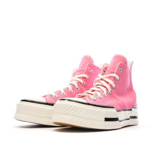 Baskets Roses Femme Converse Chuck 70 Plus vue 6