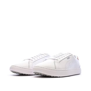 Zapatillas de golf Puma Hypnotic Blanco/Camel, Hombre ver 0