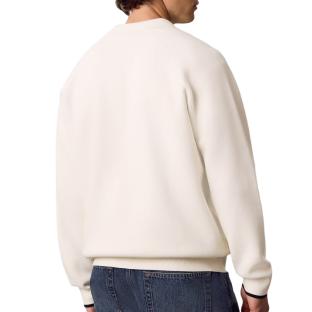 Beiger Herrenpullover von Calvin Klein Jeans im Varsity-Stil Ansicht 0