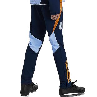 Real Madrid Pantalon fluide Bleu Garçon Adidas 24 vue 0