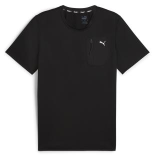 Camiseta negra para hombre Puma Flex Cargo ver 0