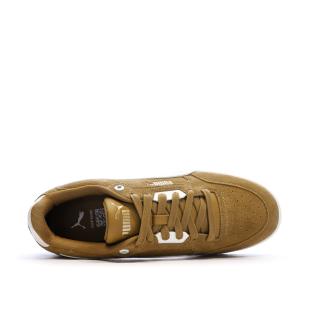 Braune/weiße Herren-Sneaker Puma Shuffle Downtown Ansicht 0