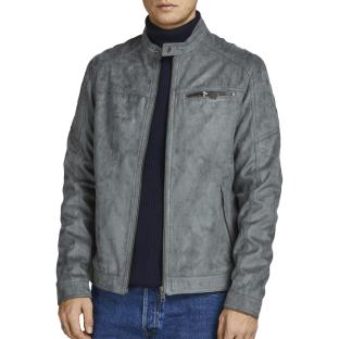 Veste Suédine Gris Homme Jack & Jones Tano pas cher