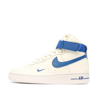 Baskets Écru Femme Nike Nike Air Force 1 Hi pas cher