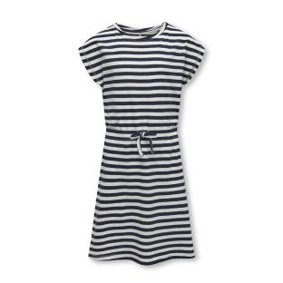 Robe Marine/Blanche Fille Kids ONLY Kogmay pas cher