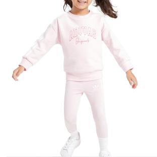 Survêtement Rose Fille Adidas IP8438 pas cher