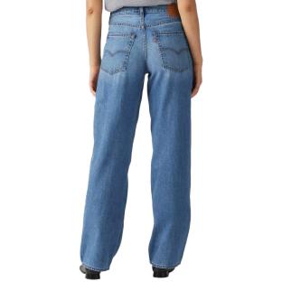 Jean Evasé Bleu Clair Femme Levi's Baggy vue 2
