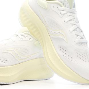 Chaussures de Running Blanches Femme Saucony Surge 3 vue 7