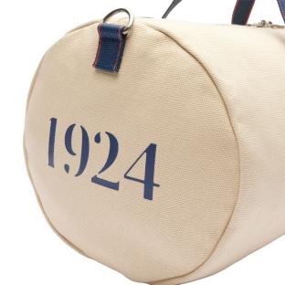 Sac de Voyage Beige/Marine Mixte Lacoste Duffle vue 0