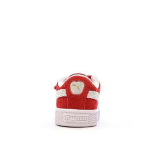 Baskets Rouges Garçon Puma Suede Classic vue 3