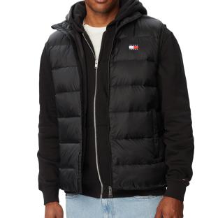 Doudoune Sans Manches Noire Homme Tommy Hilfiger Packable vue 0