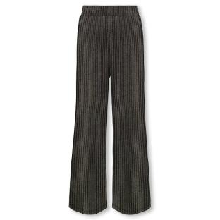 Pantalon fluide Noir Fille Kids ONLY Kogqueen pas cher