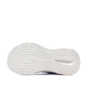 Baskets Mauves Clairs Fille Skechers Sola Glow vue 0